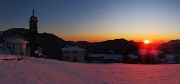 54 Il sole tramonta tra Canto Alto e Linzone
